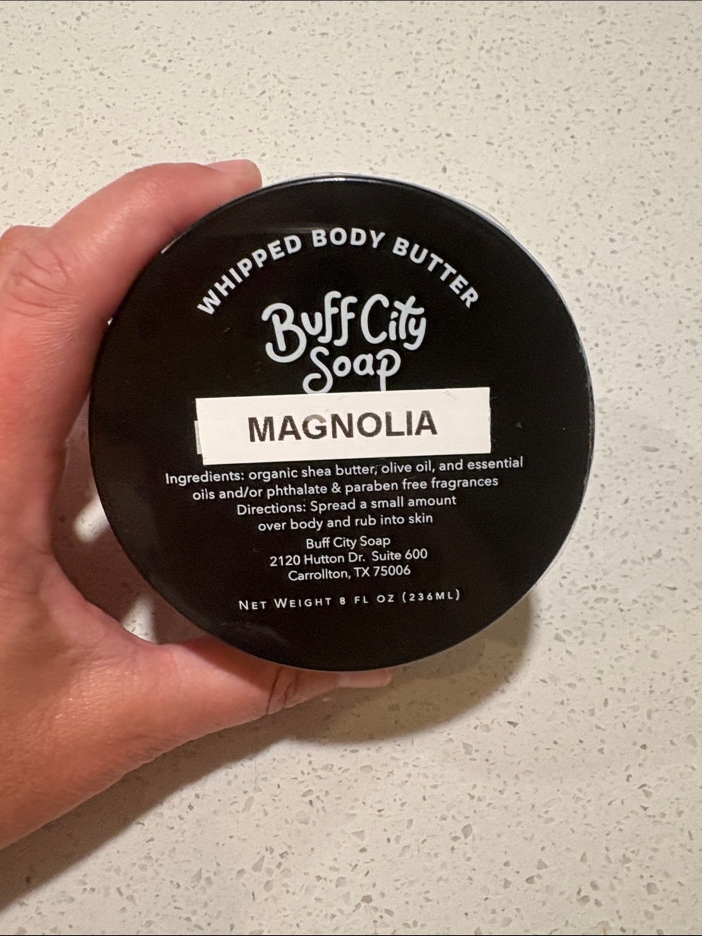 Magnolia Whipped Body Butter - Black